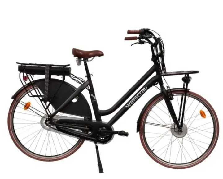 Bicicleta elétrica citadina.