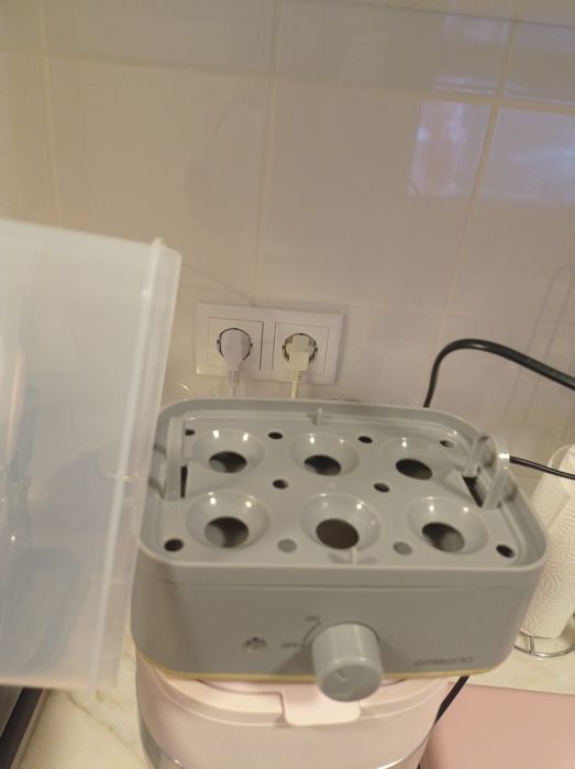 Cozedor de ovos a vapor