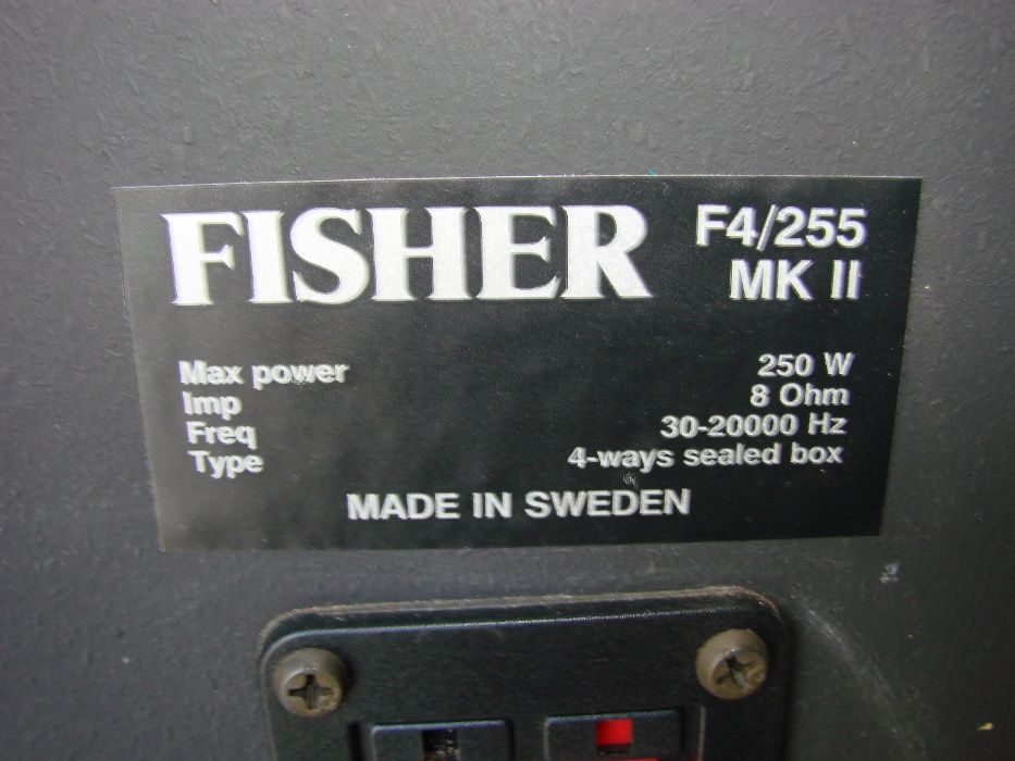 Kolumny Fisher F4/255 MKII 250W