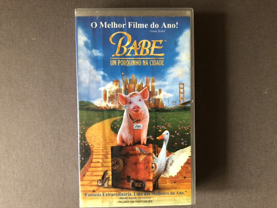 VHS “Babe, um porquinho na cidade”