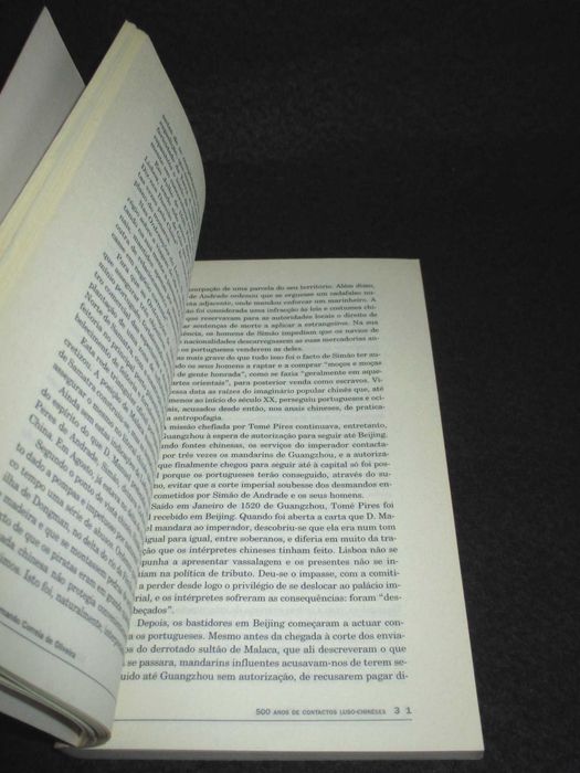Livro 500 Anos de Contactos Luso-Chineses Fernando Correia de Oliveira