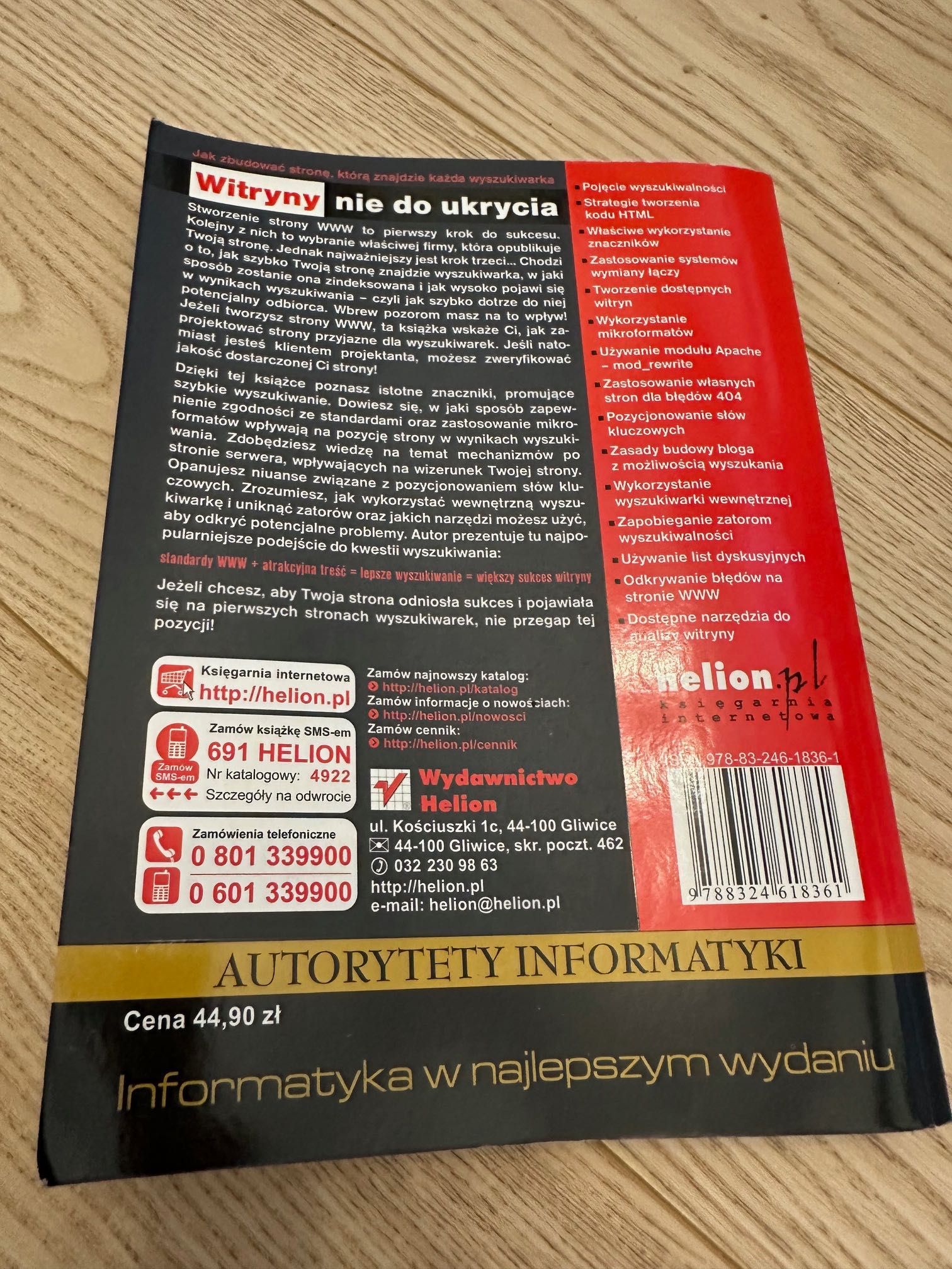 Książka, witryny nie do ukrycia, Aarron Walter