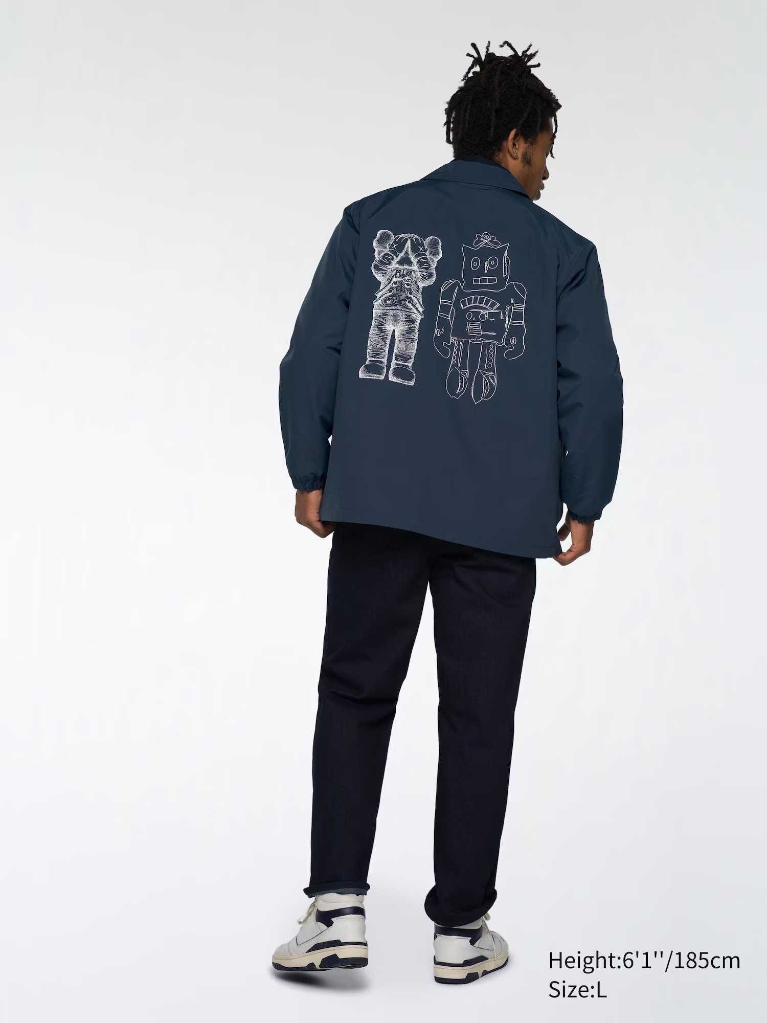 Куртка UNIQLO x KAWS + Andy Warhol UT Coach Jacket!