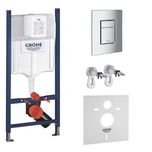 Інсталяція Grohe Rapid SL унітазом KollerPool Round,Grohe Qtap Geberit