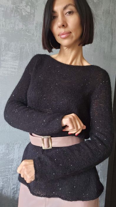 Чорна паутинка з пайєткою!