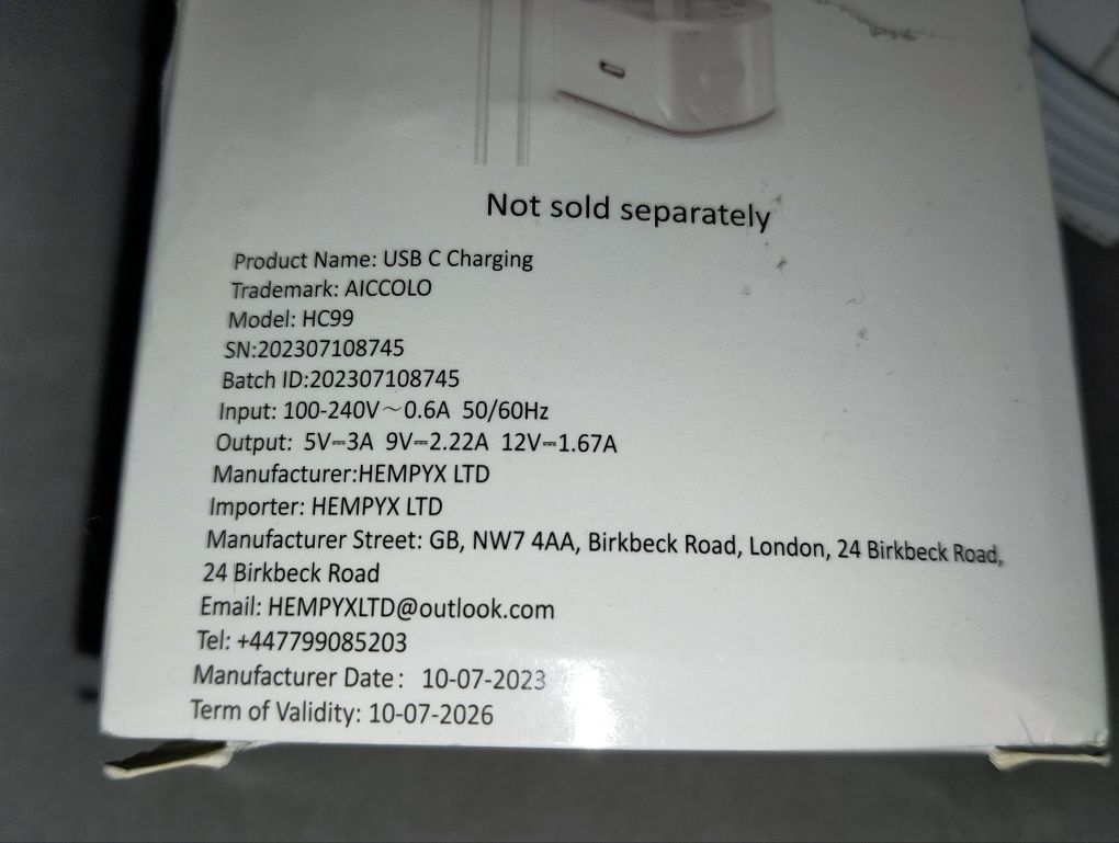 Ładowarka USB C do iphone
