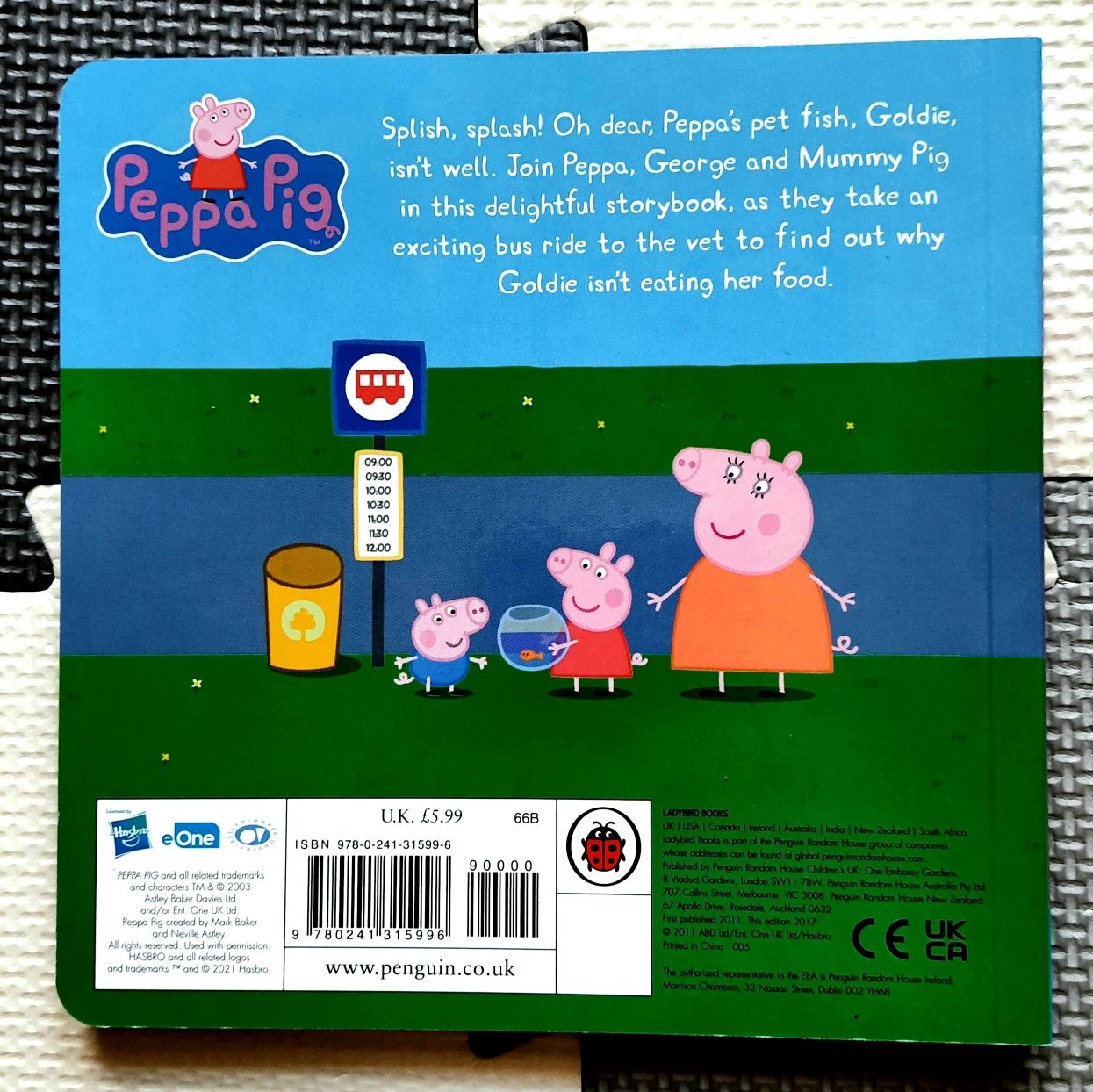 Peppa Pig Peppa's First Pet książeczka po angielsku świnka