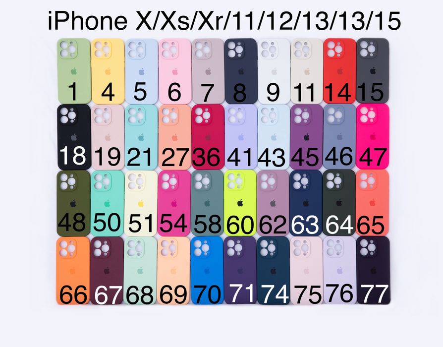 Чехол айфон silicone case