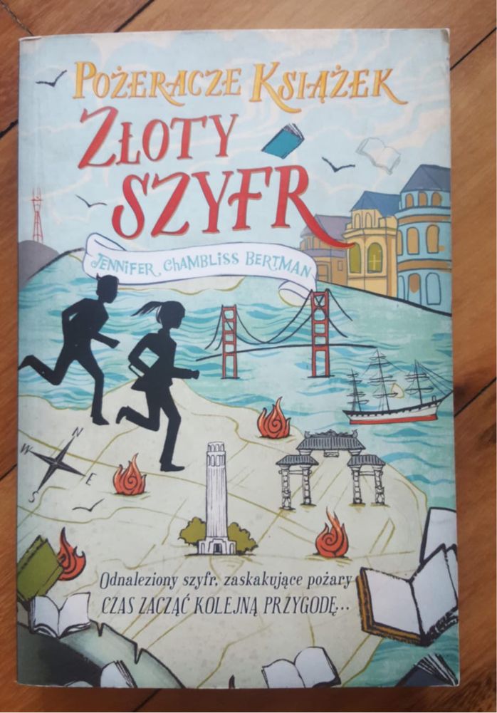 Pożeracze książek. Złoty szyfr Jennifer Chambliss Bertman