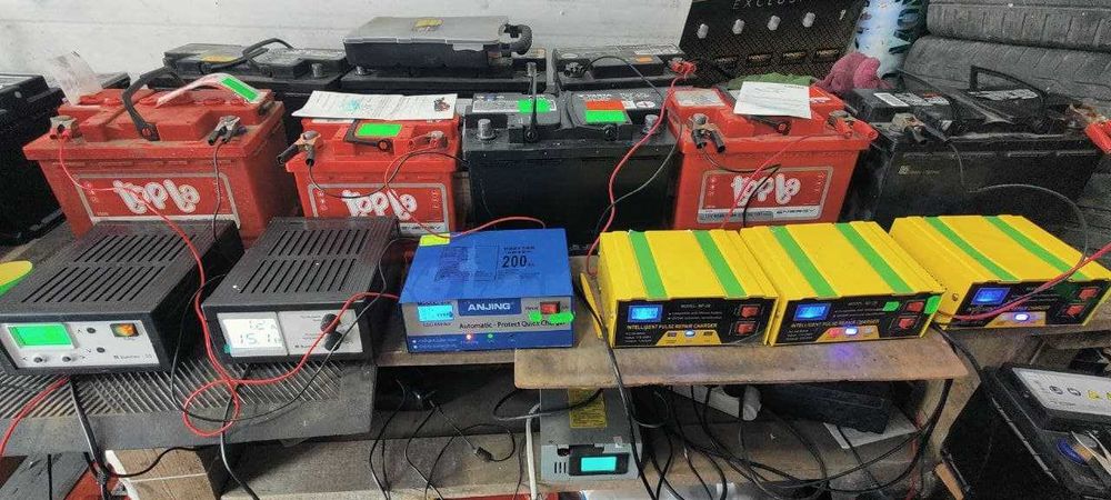 Вживані акумулятори від 60 до 225 Аг 75-95% життя