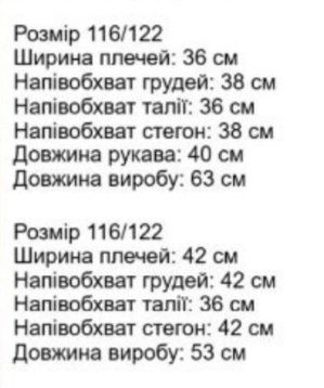 Піжама дитяча 4в1