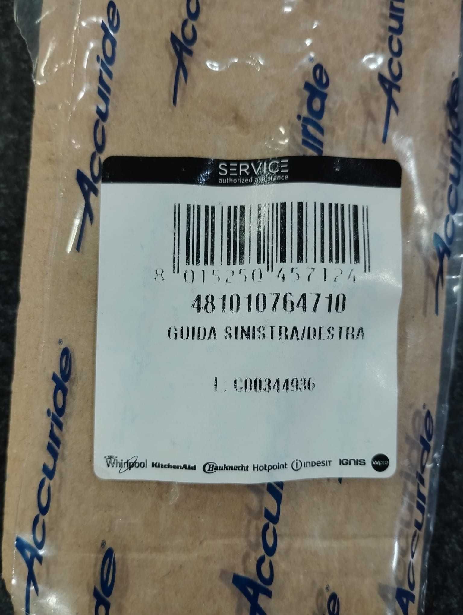 Corrediças de forno Whirlpool
