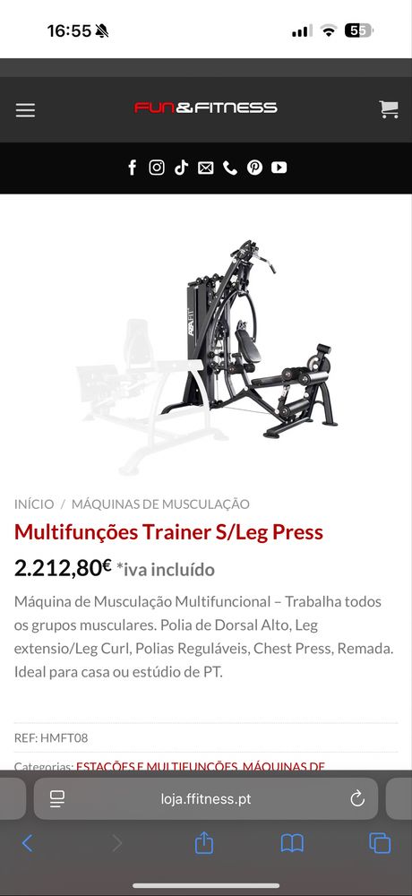 Multifunções Trainer