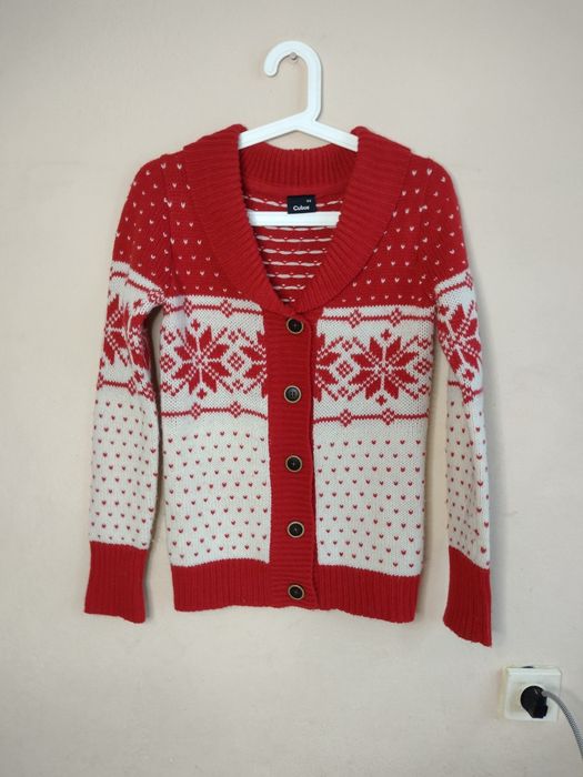 Świąteczny sweter Cubus XS