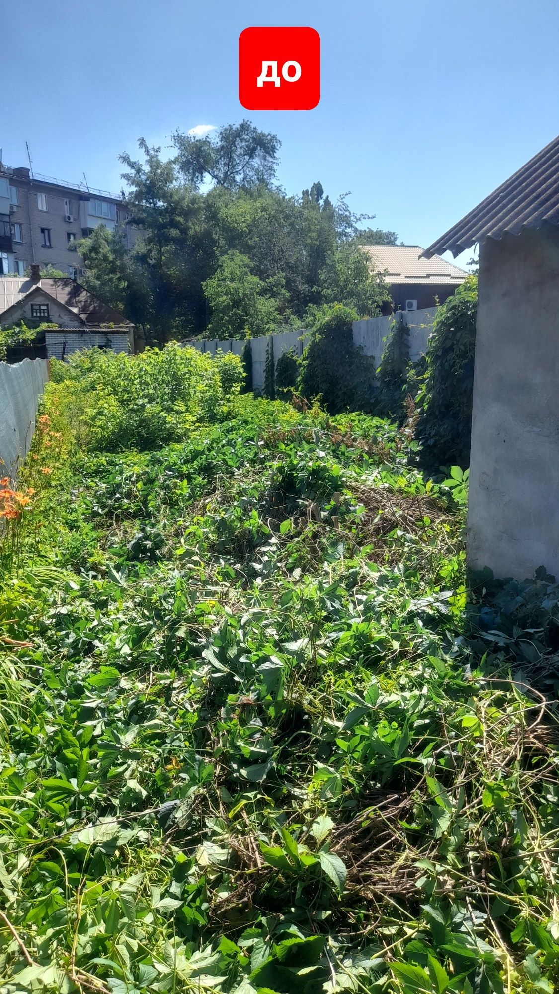 Уборка участков,дворов,дач