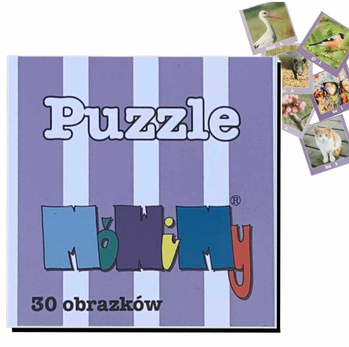 MóWiMy Puzzle 30 wyrazów i zdjęć - Logopedia, Mikulska-Hofman Karina