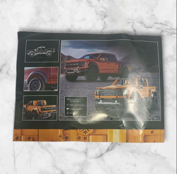 Уцінка!!! Конструктор машинка Ford Raptor 1379 деталей