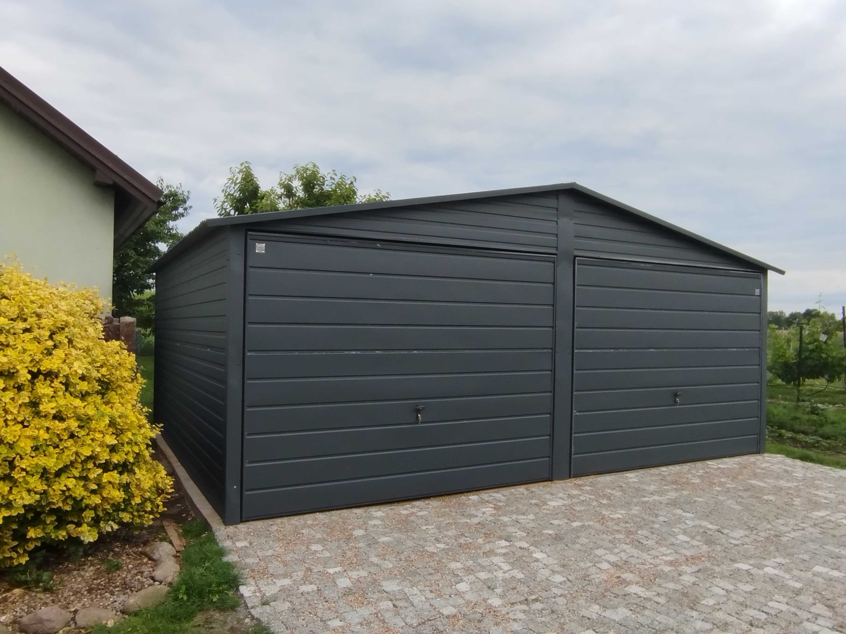 Garaż 6x5  dowolny kolor , konstrukcja ocynk