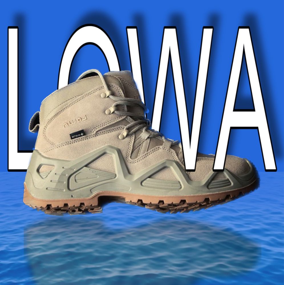 Lowa original ботинки новые мужские хаки олива писок