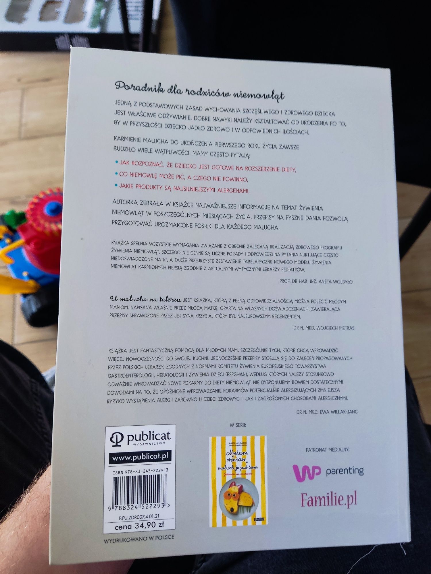 Sprzedam książkę pt. U malucha na talerzu Zdrowa dieta dla niemowląt