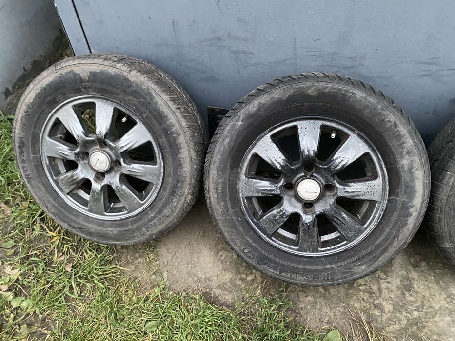 Диски легкосплави R 13 4/98(100) ВАЗ, DAEWOO, рівні, без ремонтів