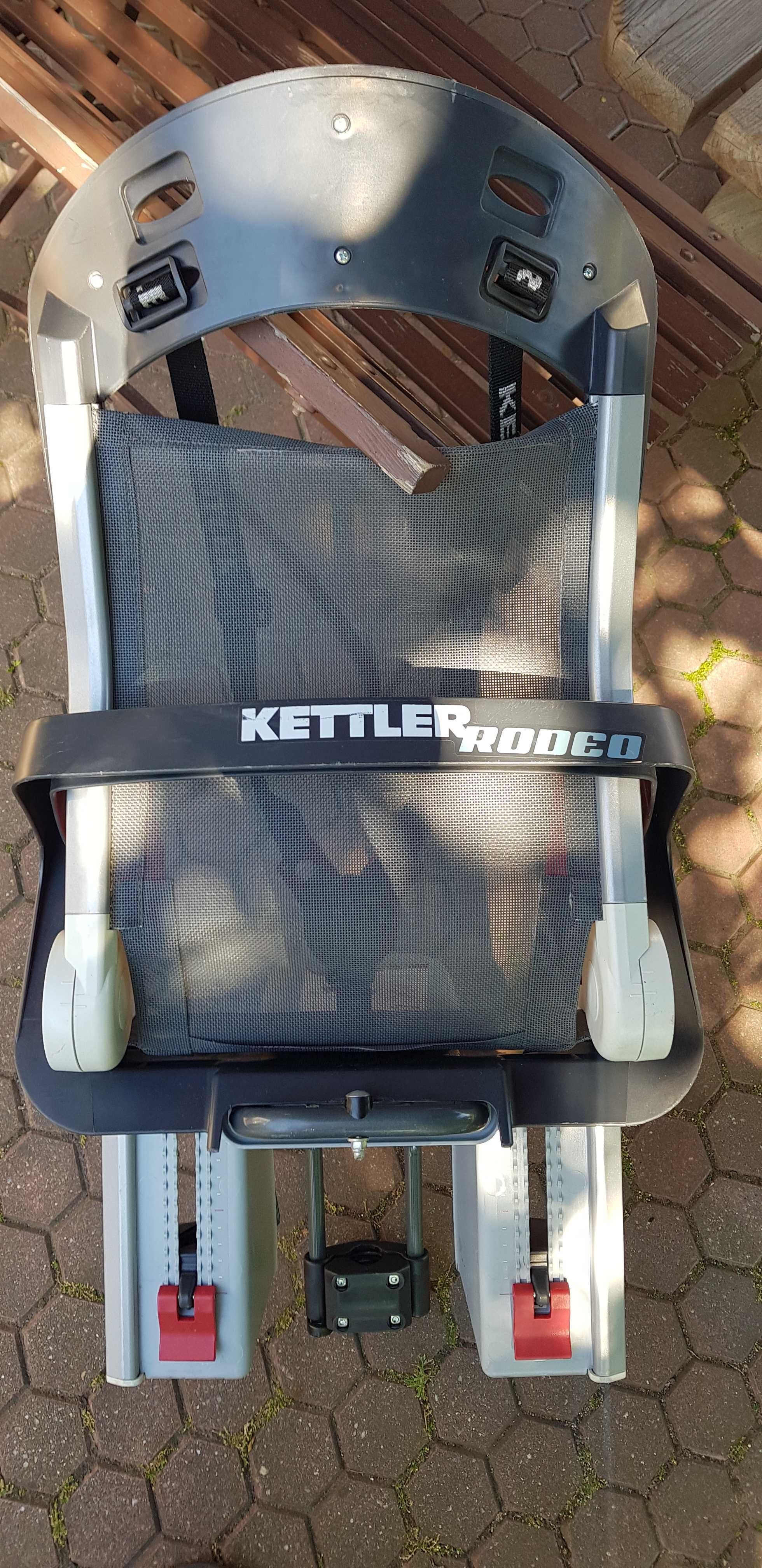 Fotelik na rower firmy Kettler