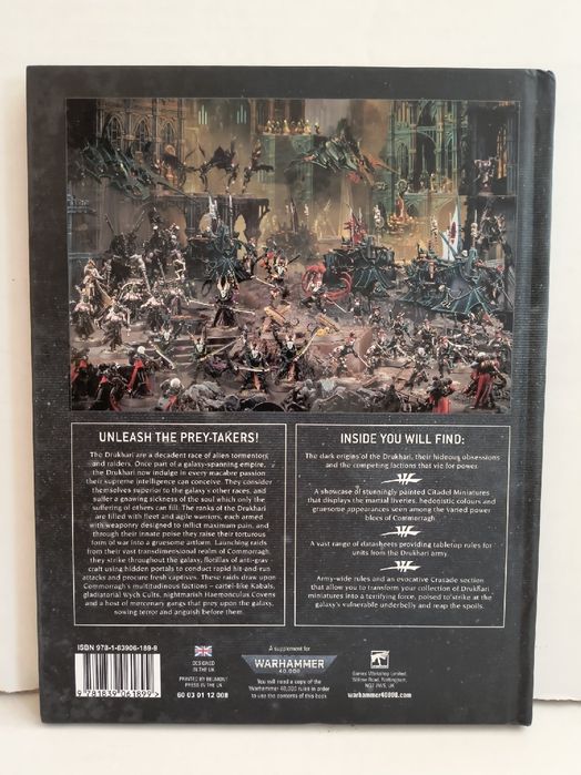 Warhammer 40000 Codex Drukhari Wersja Angielska