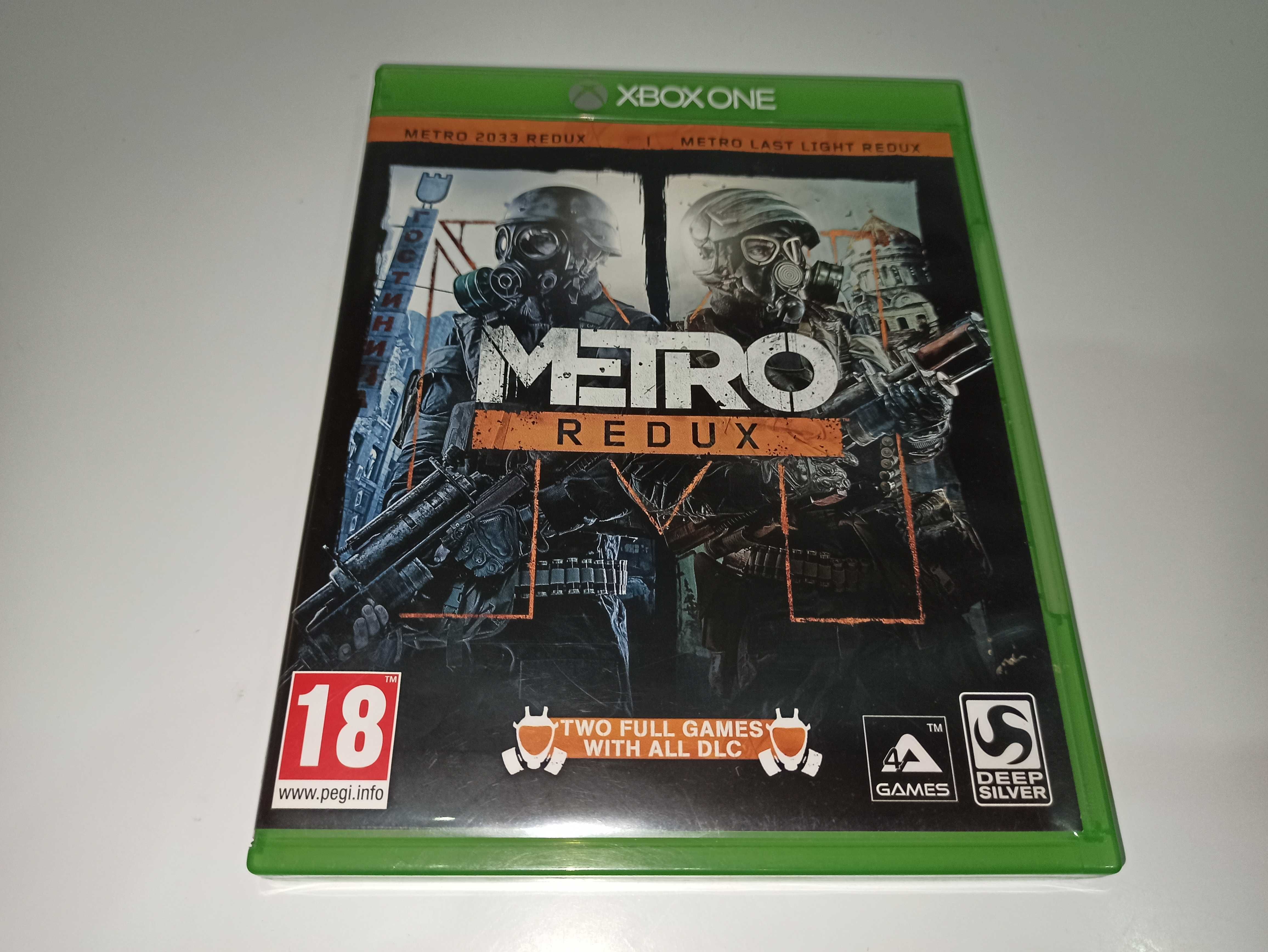 xbox one METRO REDUX pl zawiera METRO 2033+LAST LIGHT