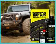 Raptor раптор . Чорний, коліруємий, білий . Комплект, розлив, аерозоль