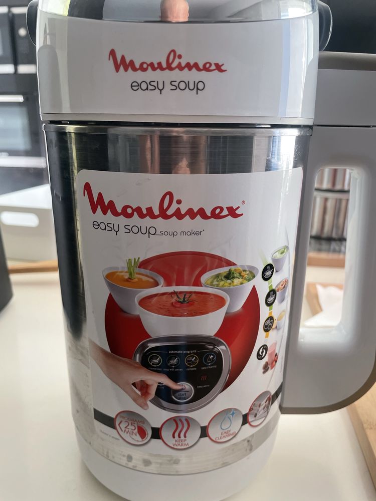 Maquina fazer sopa moulinex easy soup