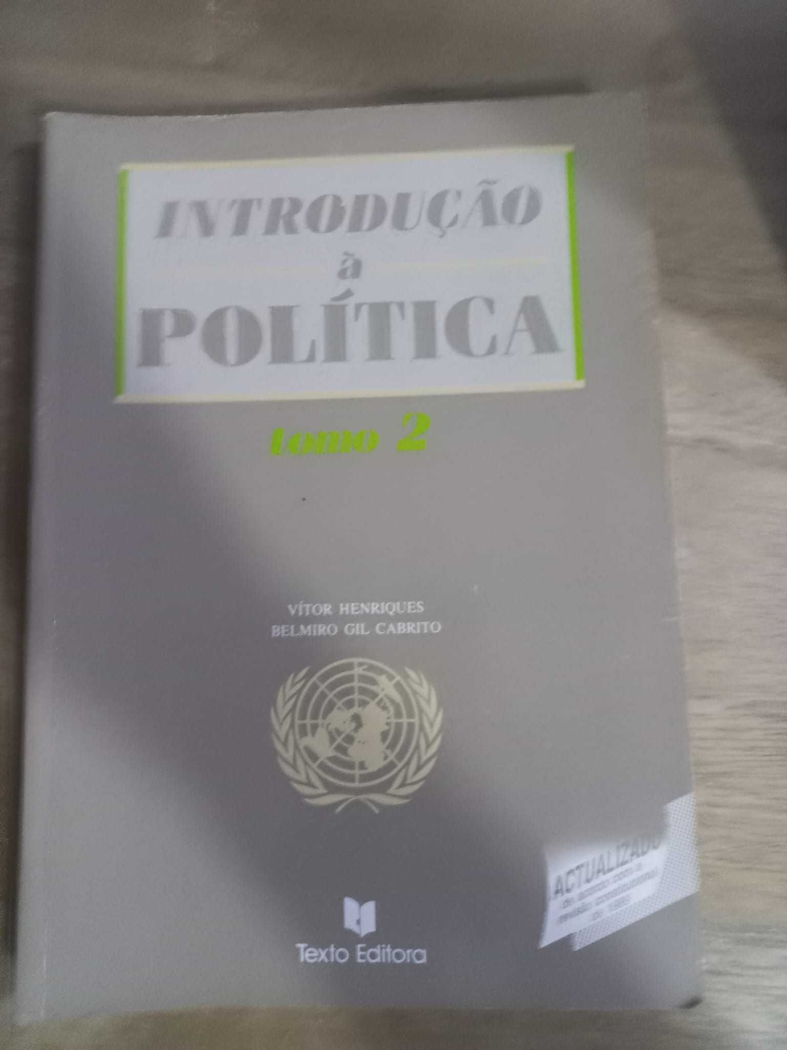 Introdução à Politica - Tomo 2