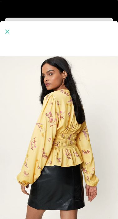 Блуза NastyGal.
