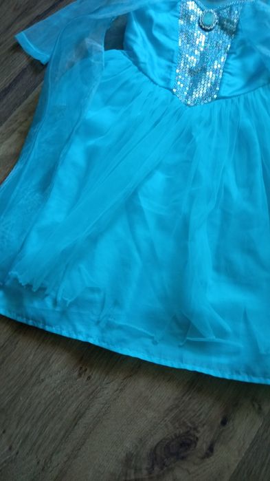 Suknia ELSA elza kraina lodu na bal H&m