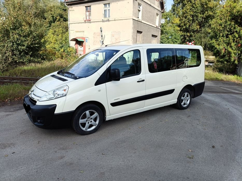 Citroen Jumpy ll 2008r 9 Osobowy Long 1.6 HDI Klimatyzacja Bez DPF