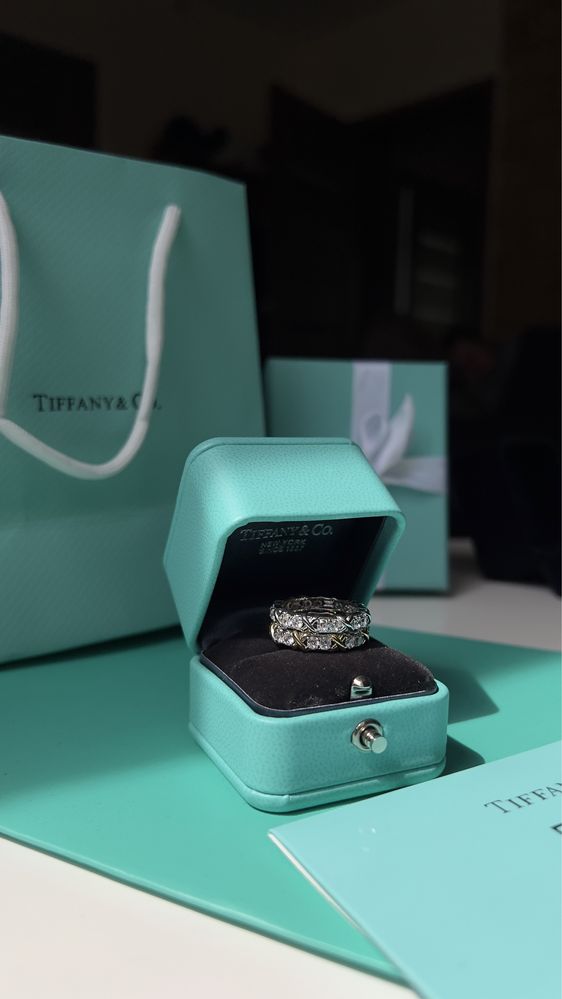 Каблучка Tiffany&Co Кольцо срібне