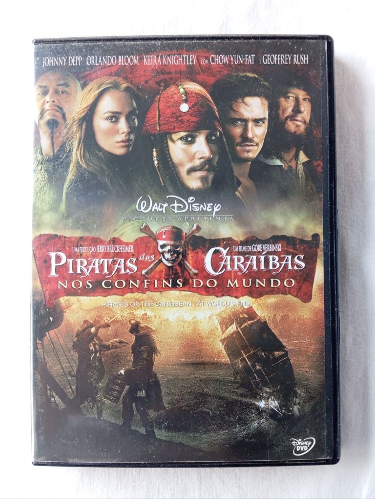 DVD Piratas das Caraíbas Nos Confins do Mundo