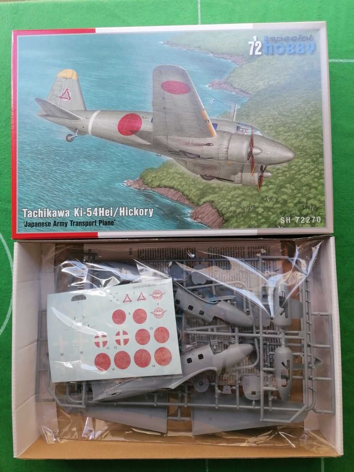 1/72 Special Hobby SH72270 Tachikawa Ki 54 Hei Hickory modelismo