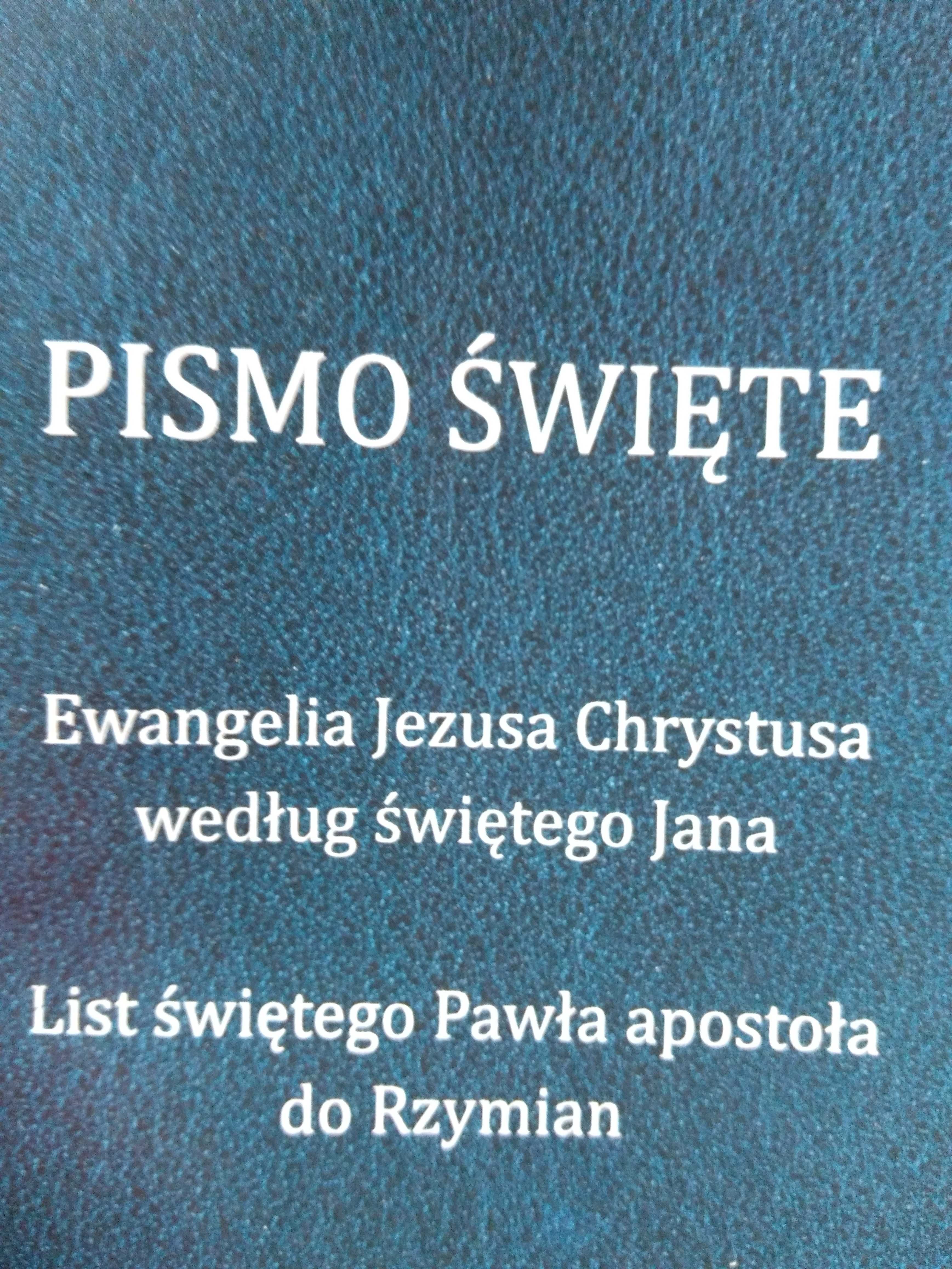 Pismo Święte - przeproś BOGA