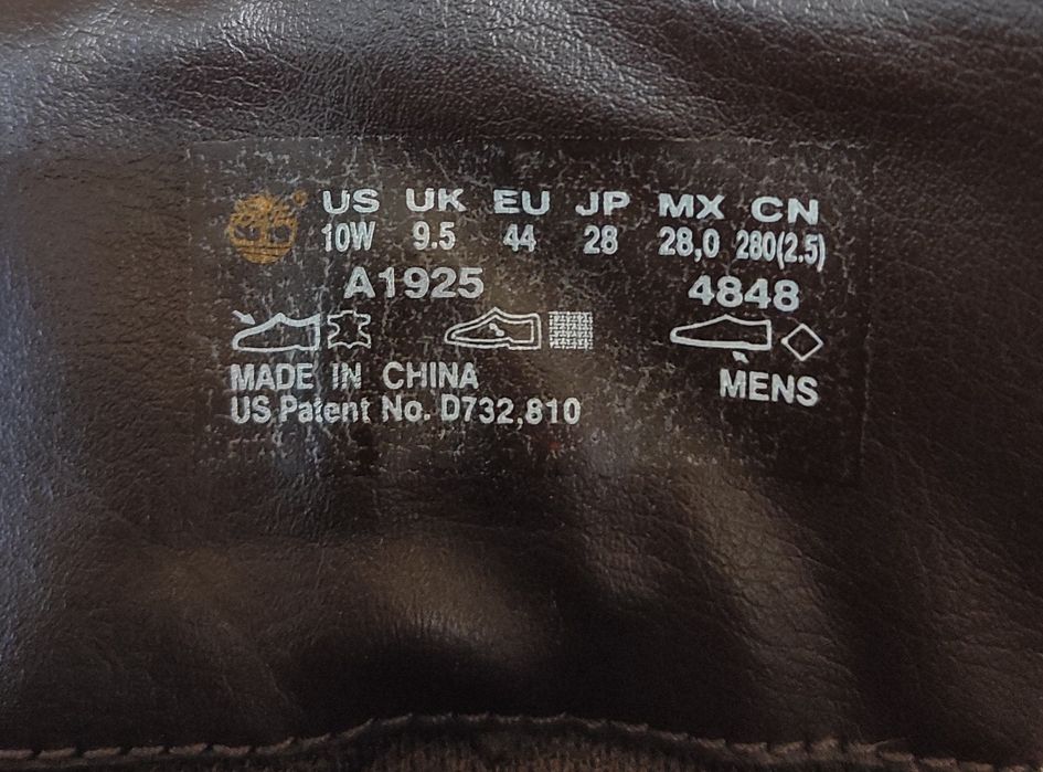 Ботинки "TIMBERLAND Rainford", 100 %оригинал, нат. кожа, р. 44