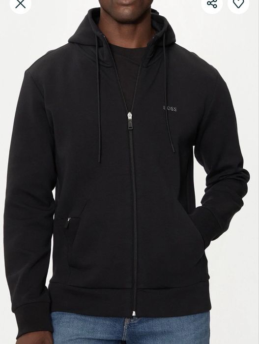 Hugo BOSS Світшот Saggy 50506161 Чорний Regular Fit