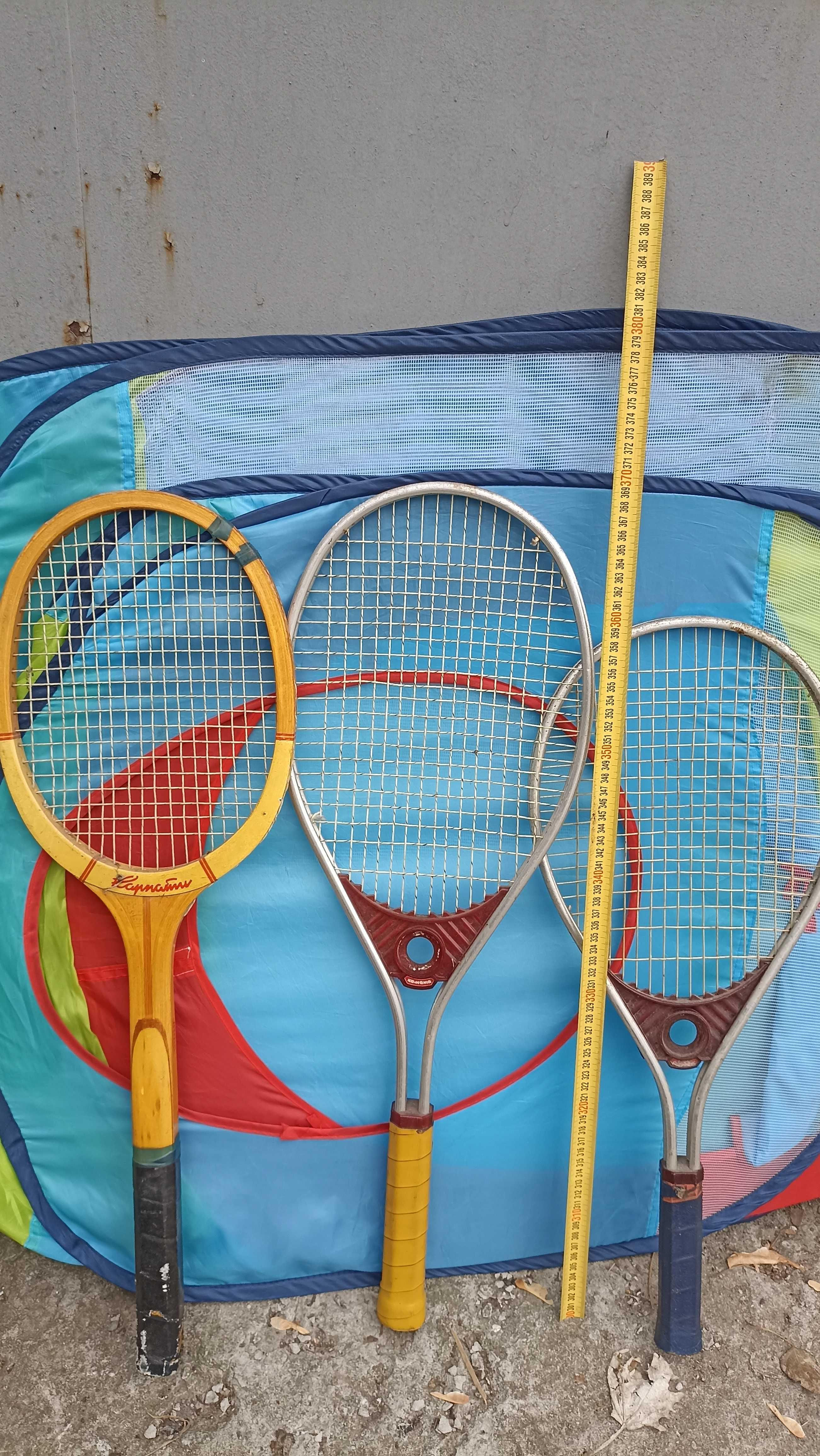 Теннисные ракетки "Карпаты" и "Комета"