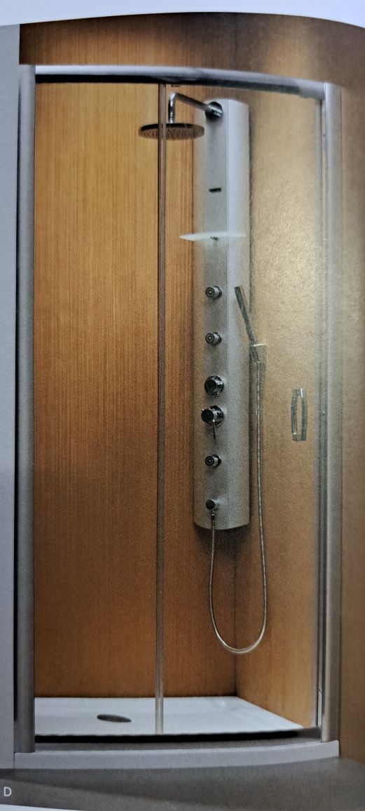 Drzwi prysznicowe marki Radaway model Premium Plus DWJ 140 ,