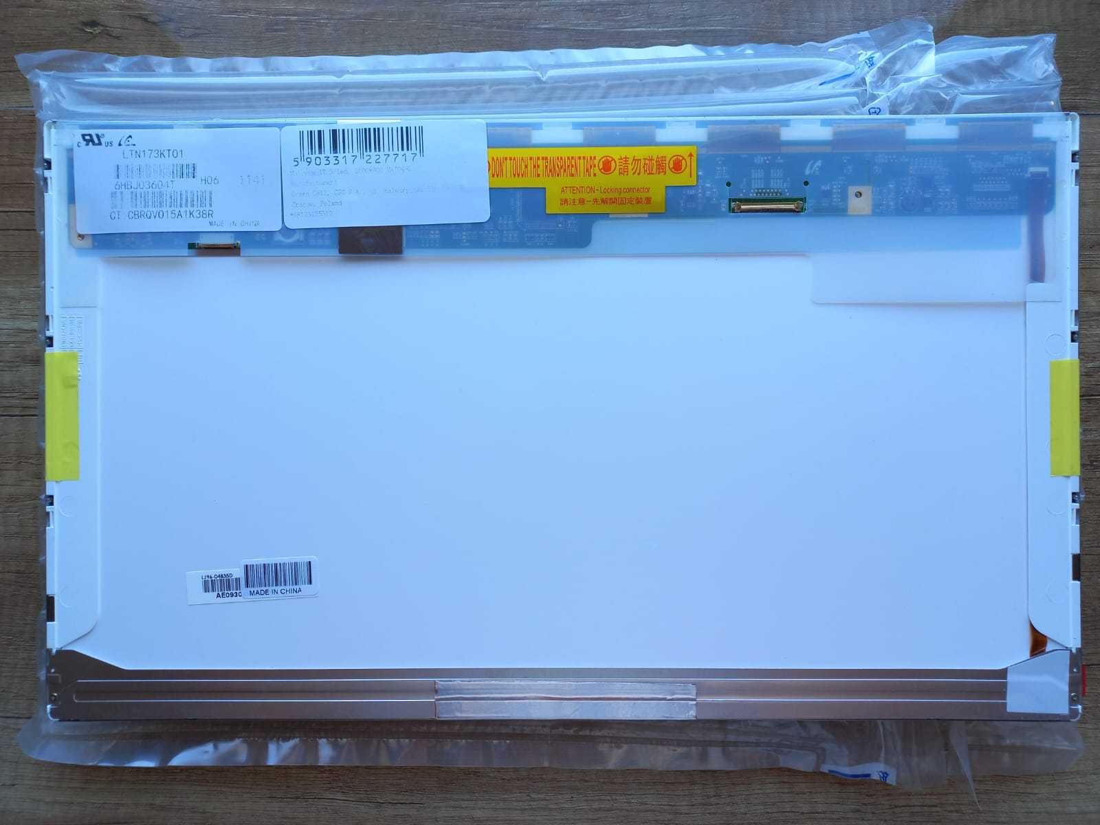 Matryca LED TN błyszcząca 17,3 " 1600 x 900 N173FGE-L23 Asus Acer