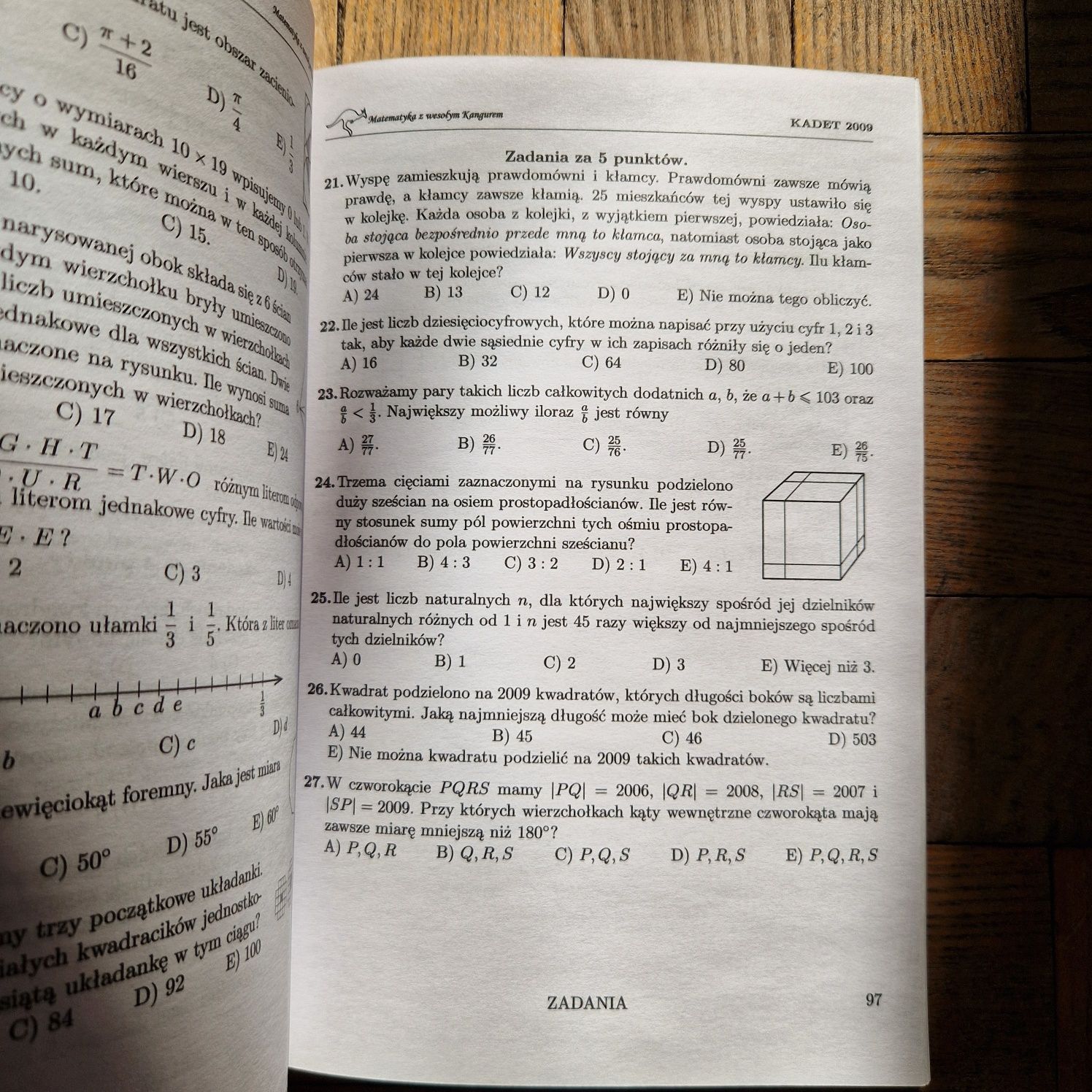Książka Matematyka z Kangurem