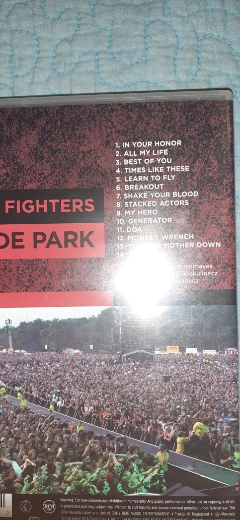Foo Fighters Hyde Park DVD