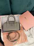 Miu miu arcadie grey kuferek torebka
