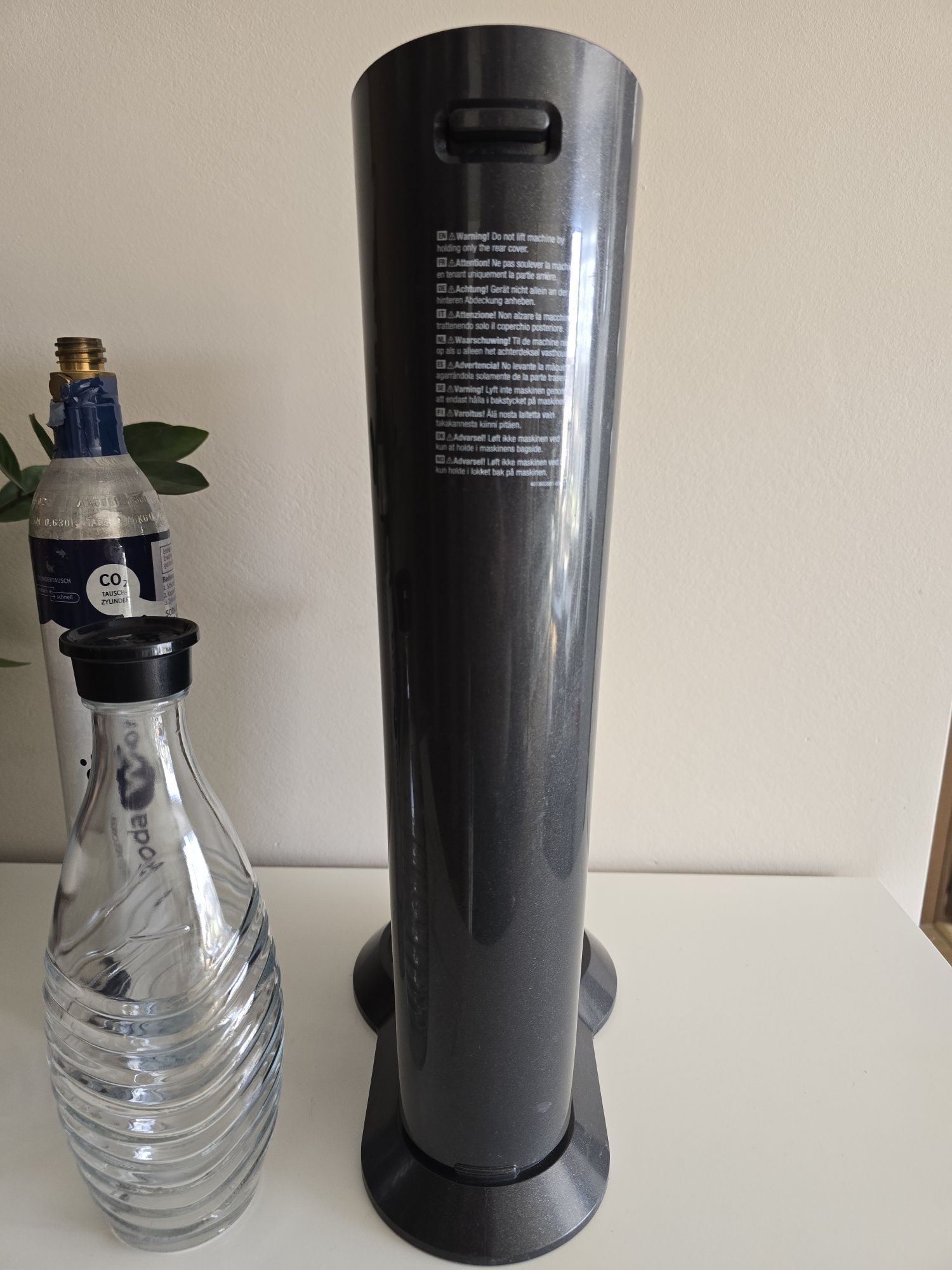 Sodastream Crystal używany, sprawny + karafka + butla CO2