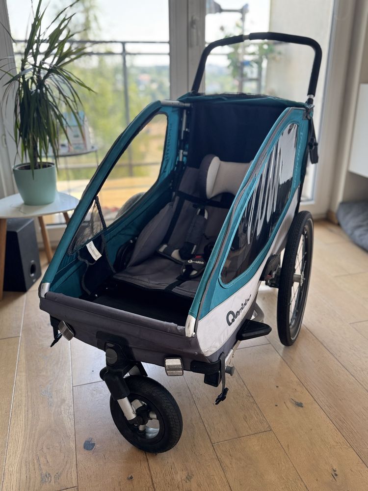 Qeridoo Sportex 1 Przyczepka/Jogger/Wózek 3w1