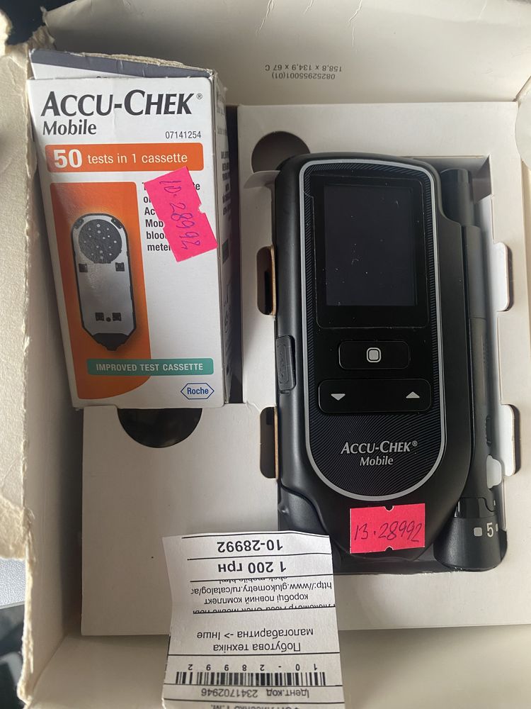 Глюкометр accu-chek mobile Новый