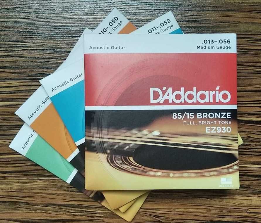 Струны для акустической гитары D'Addario EZ930 (13-56)